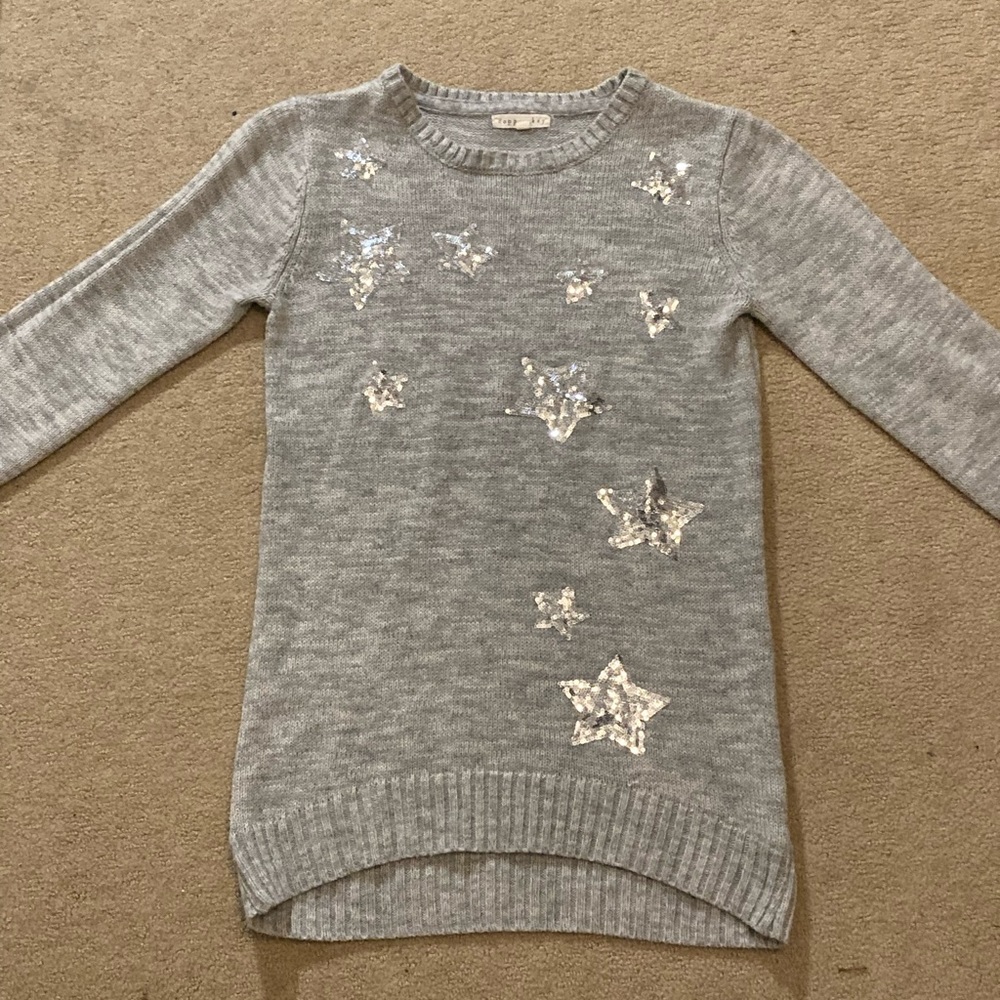 Copper Key Shiny Star Sweater